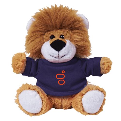 Navy Plush Lion