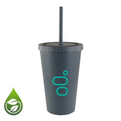 Wheat Fiber Cup and Straw