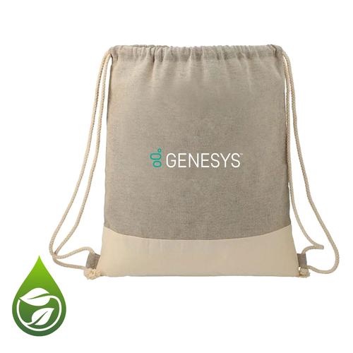 Recycled Cotton Drawstring Bag
