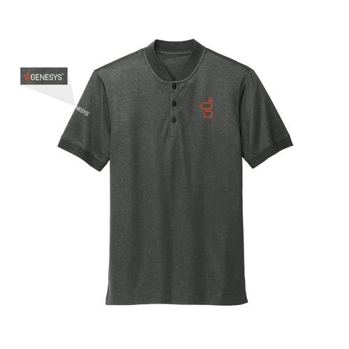 Men's Stretch Pique Henley