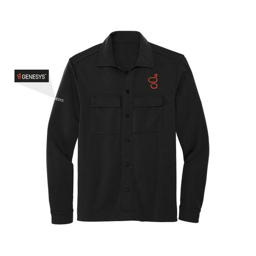 Men's Double-Knit Snap Front Jacket