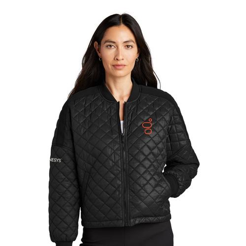 Ladies Quilted Full-Zip Jacket