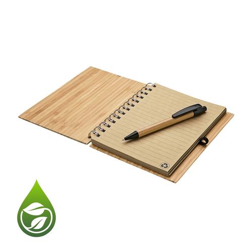 Bamboo Notebook & Pen