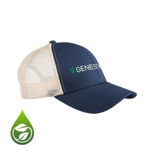 Unisex Hemp Eco Trucker Recycled Polyester Mesh Cap