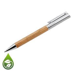 Refillable Bamboo Ballpoint Pen