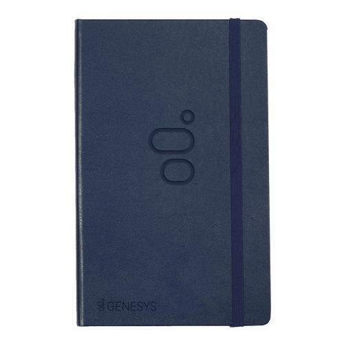 Navy Moleskine Hard Cover Ruled Large Notebook