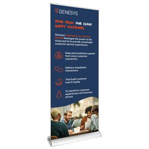 Genesys EAAS Banner Stand