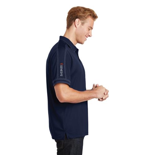 Men's Contrast Stitch Micropique Polo