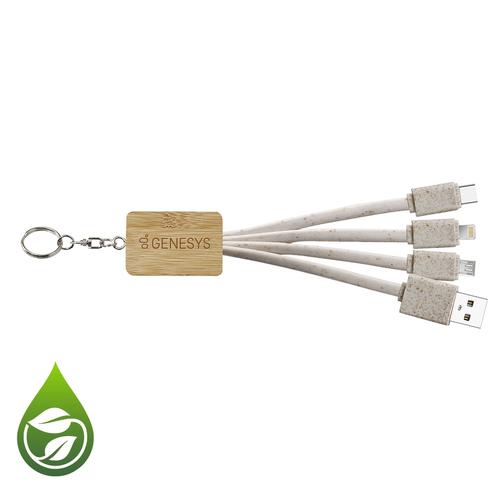 Eco-Friendly 4-In-1 Charging Cable