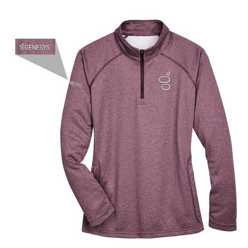 CLOSEOUT Ladies Stretch Compass Quarter-Zip