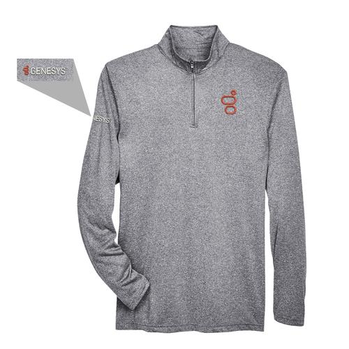 Men's Heather Quarter Zip