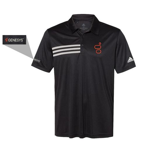 Men's Adidas 3-Stripes Polo