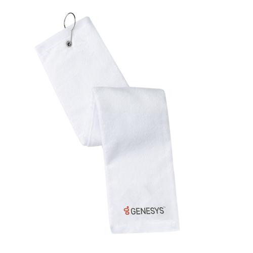 Velour Golf Towel with Grommet and Hook